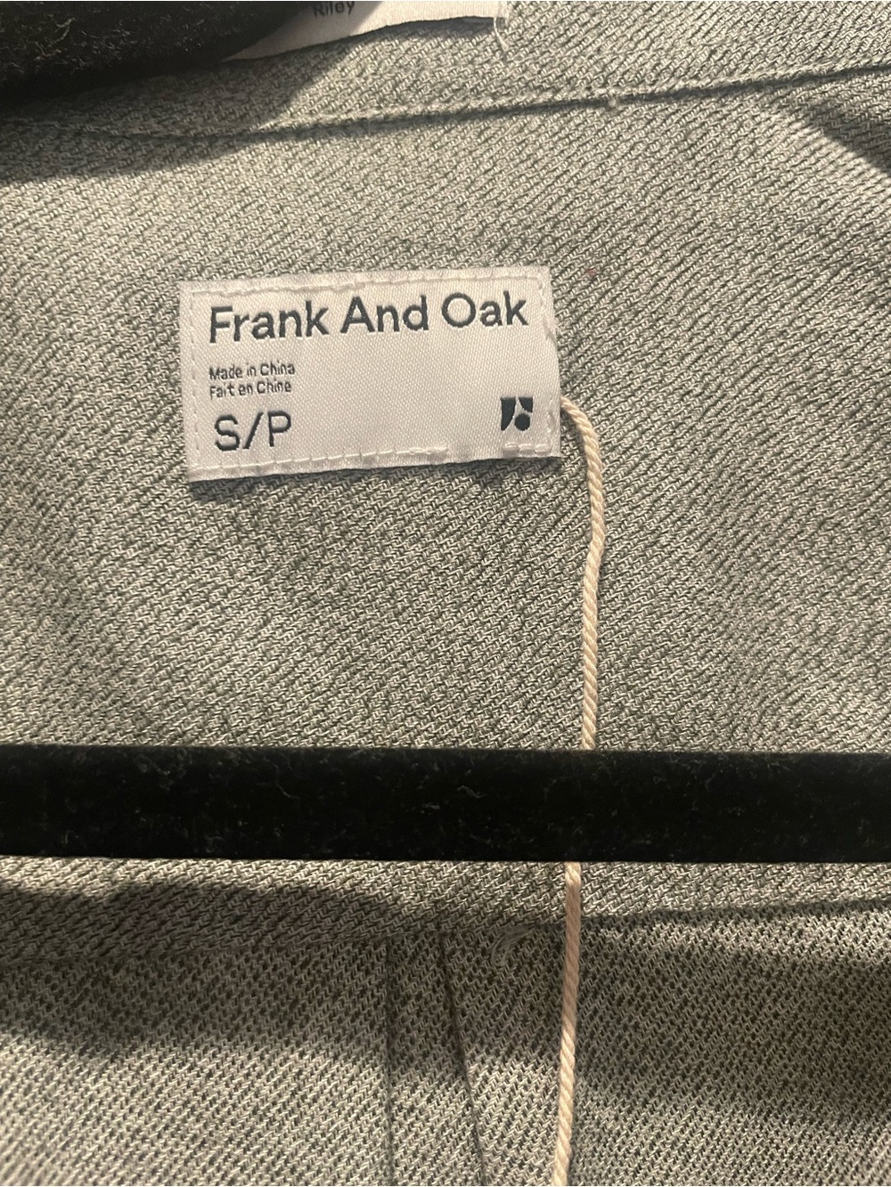 Frank And Oak Heather Green Knit Top